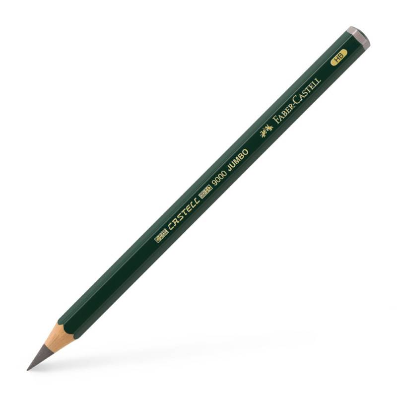 FABER CASTELL 9000 Jumbo Bleistift, Sets Einzeln, Härtegrad HB von Faber-Castell