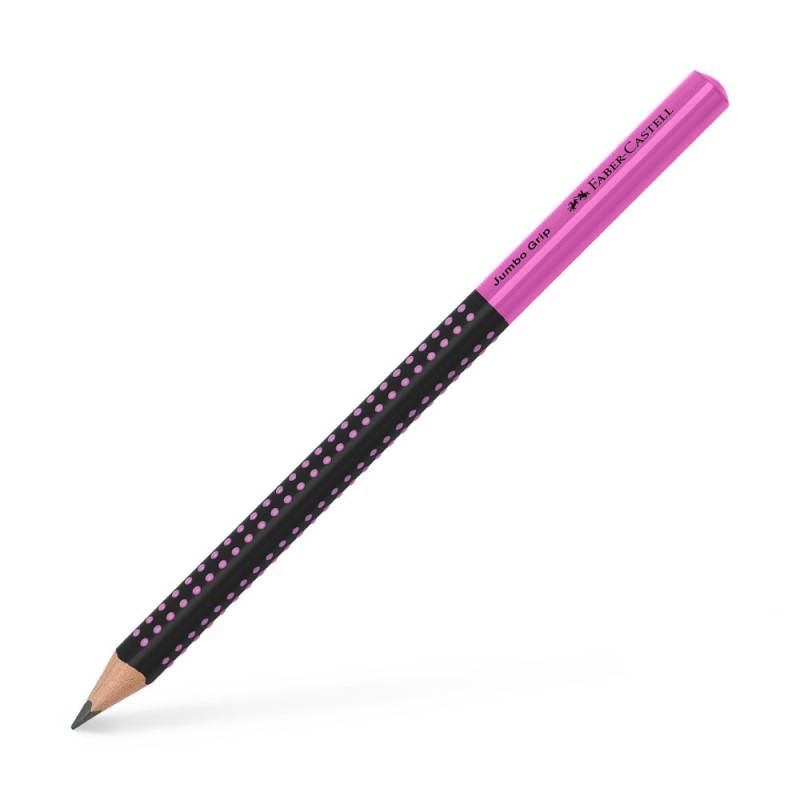 FABER-CASTELL Bleistift Jumbo Grip Two Tone, Sets Einzeln, Härtegrad HB, FABER-CASTELL Farben schwarz-pink FABER-CASTELL Bleistift Jumbo Grip Two Tone, Sets Einzeln, Härtegrad HB, FABER-CASTELL Farben schwarz-pink von Faber-Castell