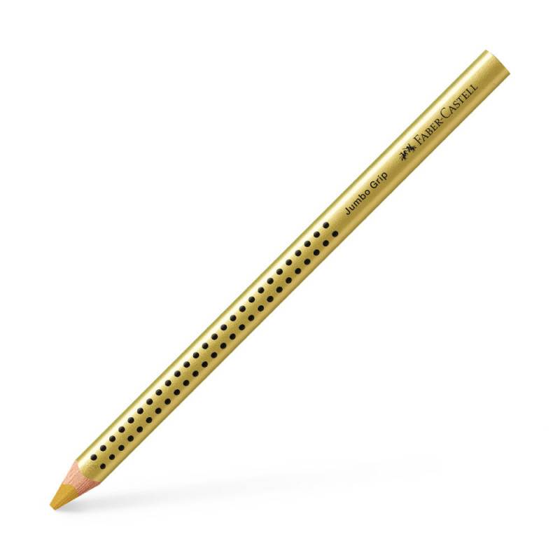 FABER-CASTELL Buntstifte Jumbo Grip, Sets Einzeln, Farbe gold von Faber-Castell