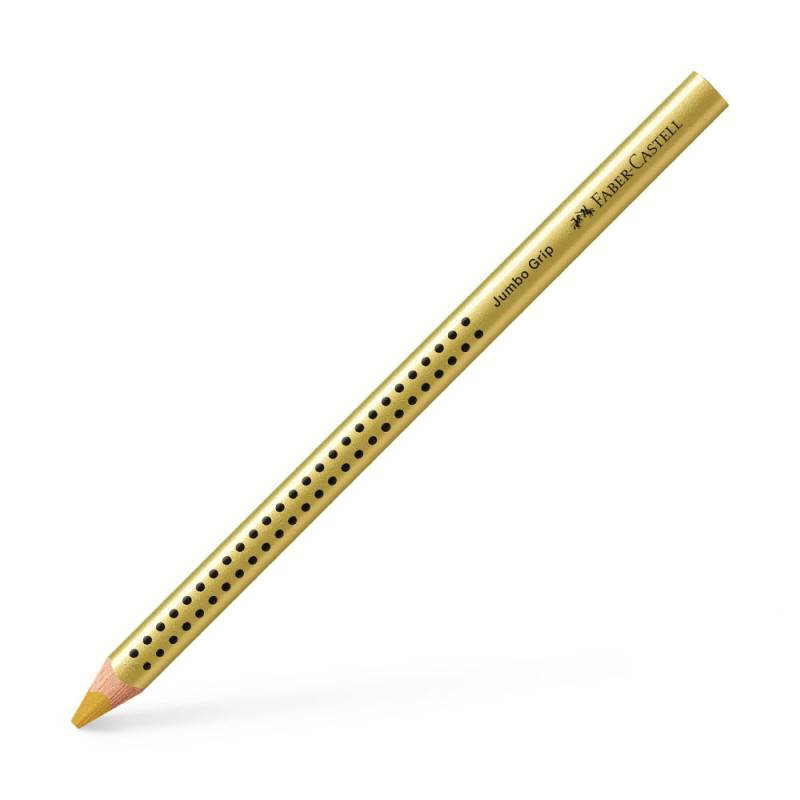 FABER-CASTELL Buntstifte Jumbo Grip, Sets Einzeln, Farbe gold von Faber-Castell