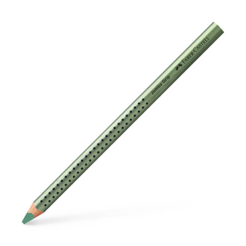 FABER-CASTELL Buntstifte Jumbo Grip, Sets Einzeln, Farbe grün von Faber-Castell