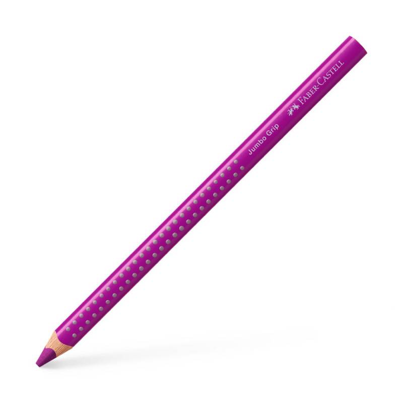 FABER-CASTELL Buntstifte Jumbo Grip, Sets Einzeln, Farbe karmoisin von Faber-Castell