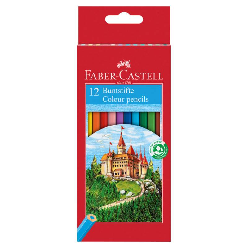 FABER-CASTELL Castle - Buntstifte Classic Colour, Sets 12er Set von Faber-Castell