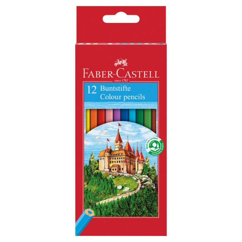 FABER-CASTELL Castle - Buntstifte Classic Colour, Sets 12er Set von Faber-Castell