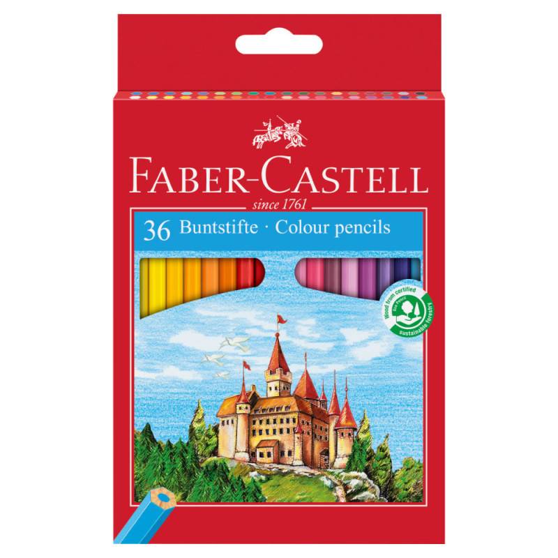 FABER-CASTELL Castle - Buntstifte Classic Colour, Sets 36er Set von Faber-Castell