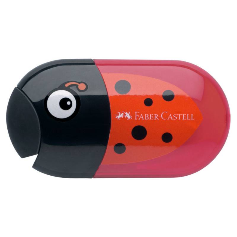 FABER-CASTELL Doppelanspitzer + Radierer, Sets Einzeln, FABER-CASTELL Motive Käfer FABER-CASTELL Doppelanspitzer + Radierer, Sets Einzeln, FABER-CASTELL Motive Käfer von Faber-Castell