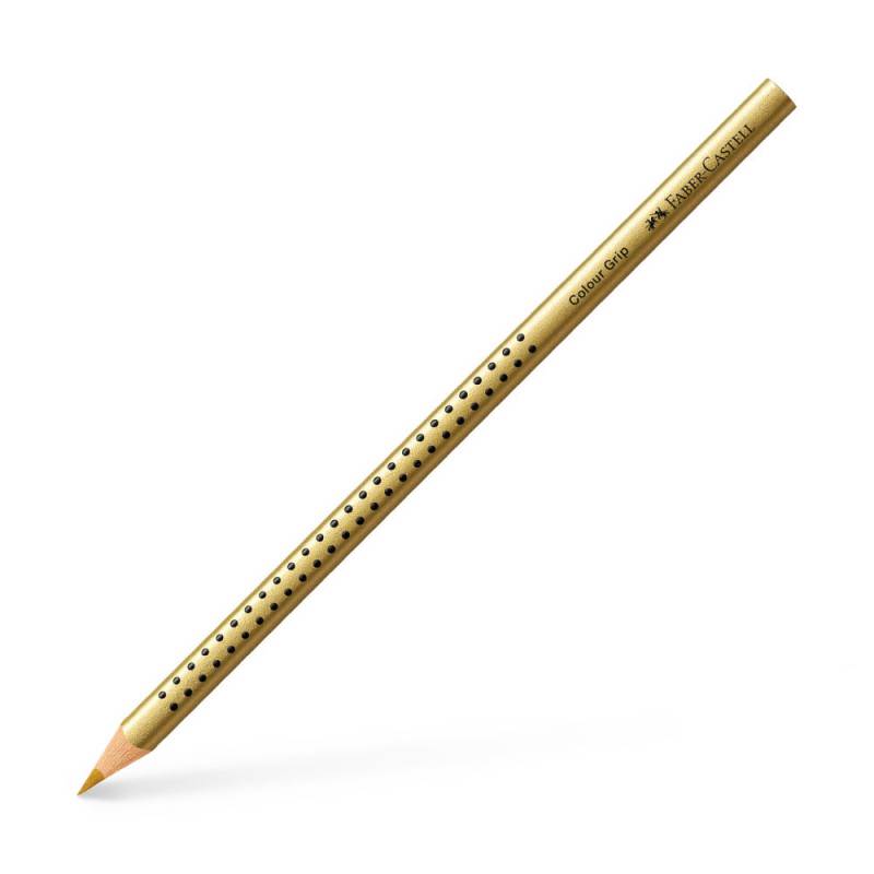 FABER-CASTELL Dreikant-Buntstift Colour GRIP, Sets Einzeln, Farbe gold FABER-CASTELL Dreikant-Buntstift Colour GRIP, Sets Einzeln, Farbe gold von Faber-Castell