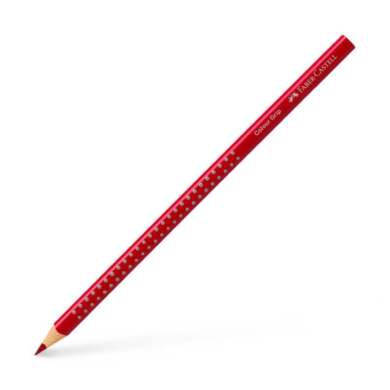 FABER-CASTELL Dreikant-Buntstift Colour GRIP, Sets Einzeln, Farbe karminrot FABER-CASTELL Dreikant-Buntstift Colour GRIP, Sets Einzeln, Farbe karminrot von Faber-Castell