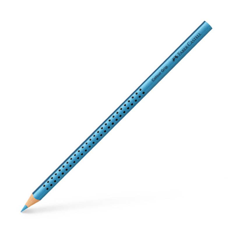 FABER-CASTELL Dreikant-Buntstift Colour GRIP, Sets Einzeln, Farbe metallic blau FABER-CASTELL Dreikant-Buntstift Colour GRIP, Sets Einzeln, Farbe metallic blau von Faber-Castell