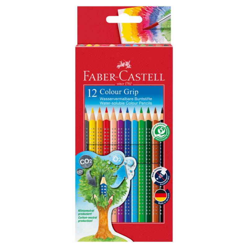 FABER-CASTELL Dreikant-Buntstift Colour GRIP, Sets Sets, FABER-CASTELL Sets 12er Set von Faber-Castell