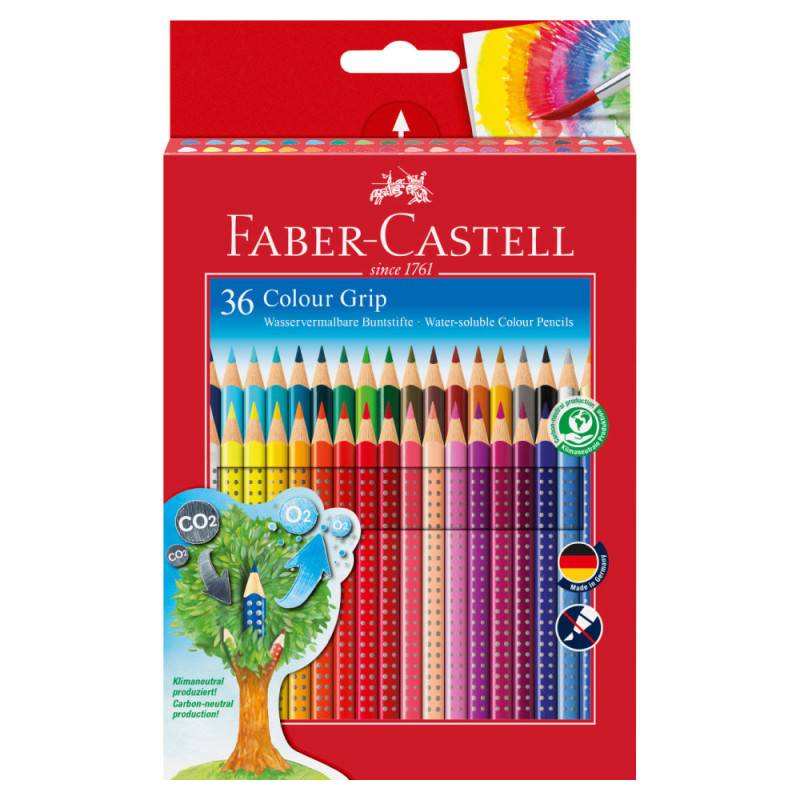 FABER-CASTELL Dreikant-Buntstift Colour GRIP, Sets Sets, FABER-CASTELL Sets 36er Set von Faber-Castell