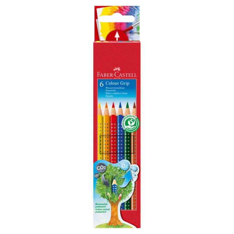 FABER-CASTELL Dreikant-Buntstift Colour GRIP, Sets Sets, FABER-CASTELL Sets 6er Set von Faber-Castell