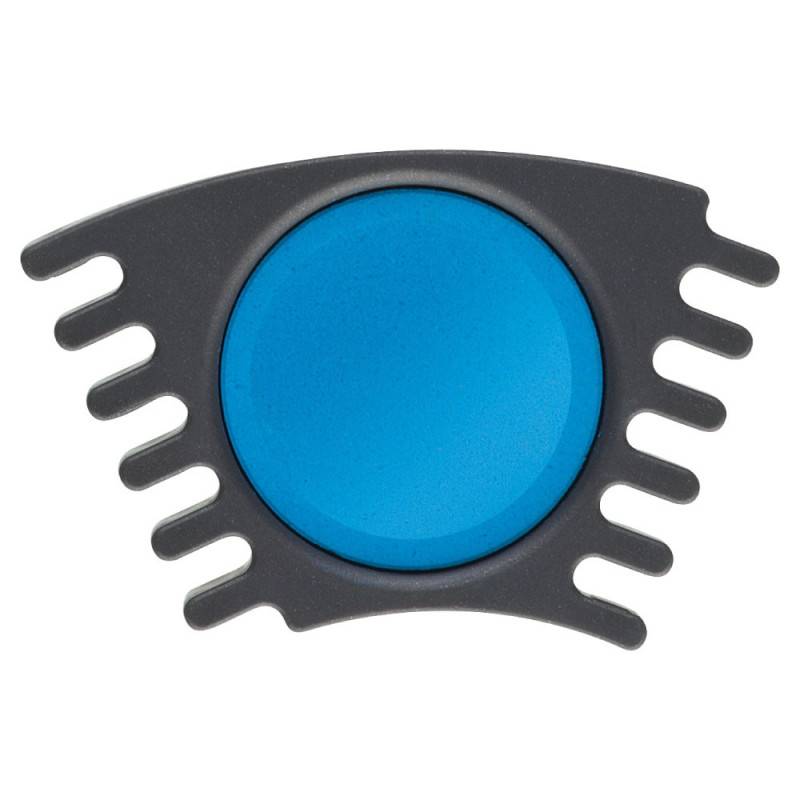FABER-CASTELL Farbkasten Connector und Einzelfarben, Sets Einzeln, Farbe cyanblau von Faber-Castell