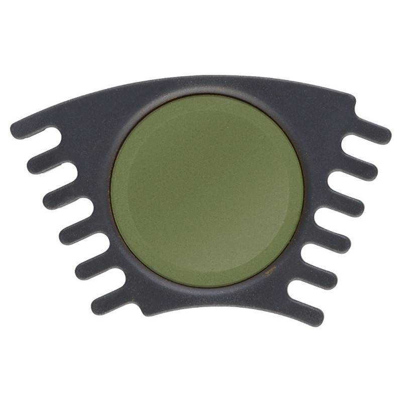 FABER-CASTELL Farbkasten Connector und Einzelfarben, Sets Einzeln, Farbe olivgrün von Faber-Castell
