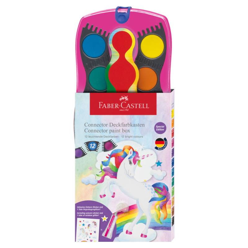 FABER-CASTELL Farbkasten Connector und Einzelfarben, Sets Sets, FABER-CASTELL Sets 12er Farben Einhorn FABER-CASTELL Farbkasten Connector und Einzelfarben, Sets Sets, FABER-CASTELL Sets 12er Farben Einhorn von Faber-Castell
