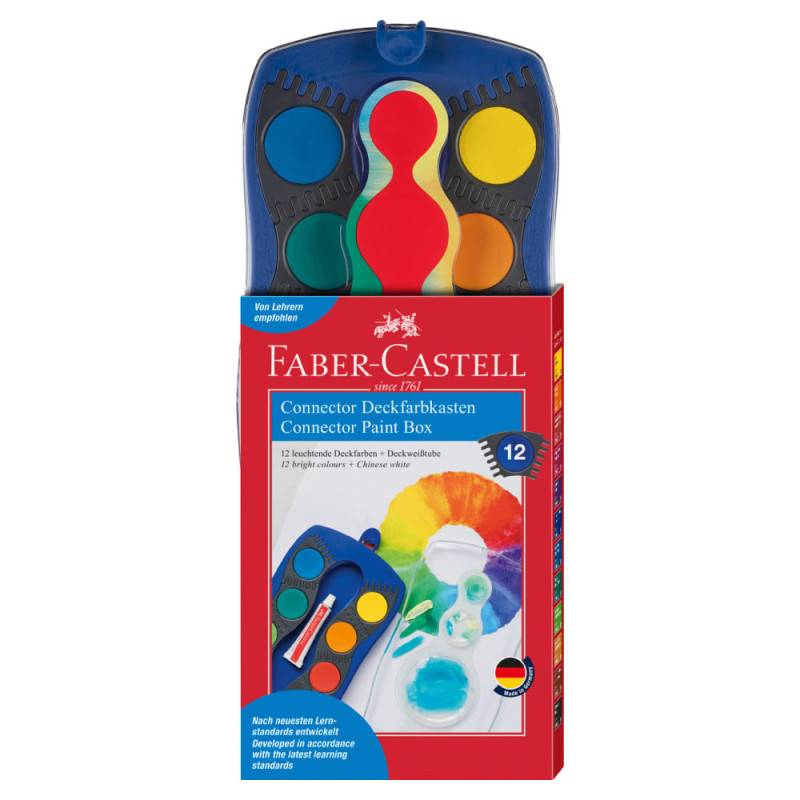 FABER-CASTELL Farbkasten Connector und Einzelfarben, Sets Sets, FABER-CASTELL Sets 12er Farben blau FABER-CASTELL Farbkasten Connector und Einzelfarben, Sets Sets, FABER-CASTELL Sets 12er Farben blau von Faber-Castell