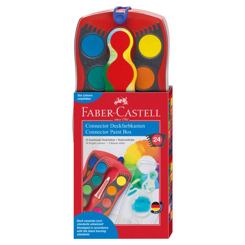 FABER-CASTELL Farbkasten Connector und Einzelfarben, Sets Sets, FABER-CASTELL Sets 24er Farben rot FABER-CASTELL Farbkasten Connector und Einzelfarben, Sets Sets, FABER-CASTELL Sets 24er Farben rot von Faber-Castell
