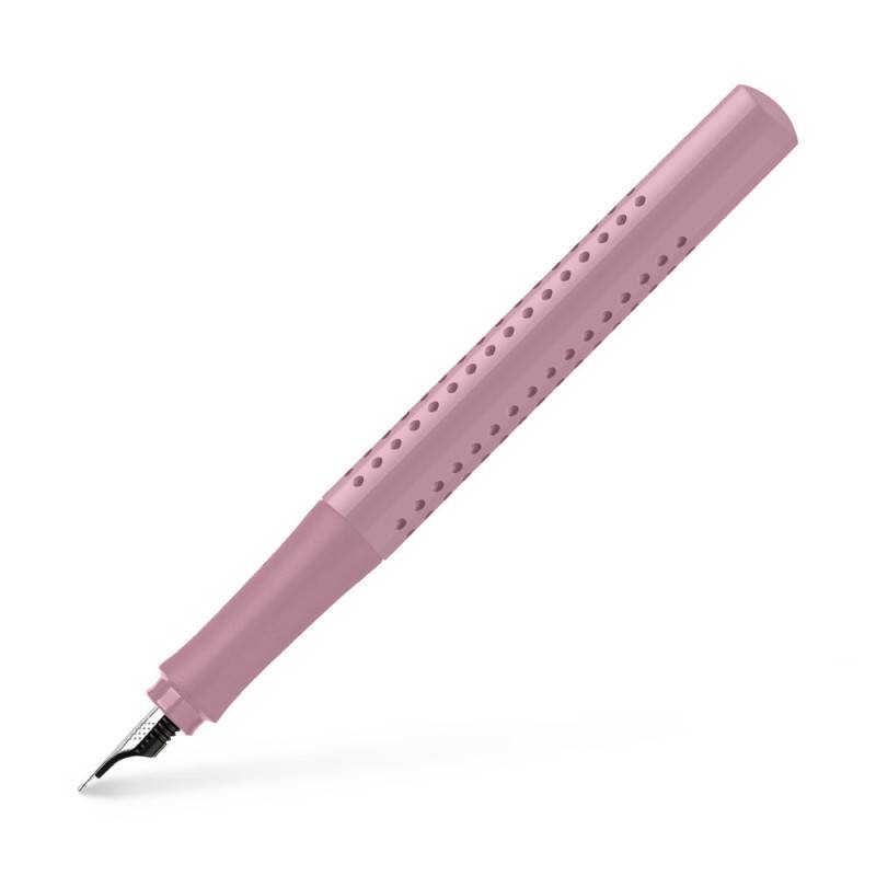 FABER-CASTELL Füller Grip 2010, Sets Einzeln, Federbreite Feder EF, FABER-CASTELL Farben rose shadows von Faber-Castell