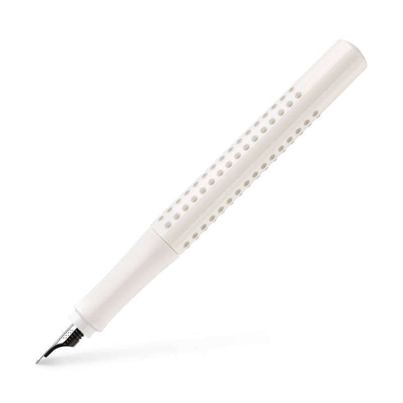 FABER-CASTELL Füller Grip 2010, Sets Einzeln, Federbreite Feder F, FABER-CASTELL Farben coconut milk von Faber-Castell
