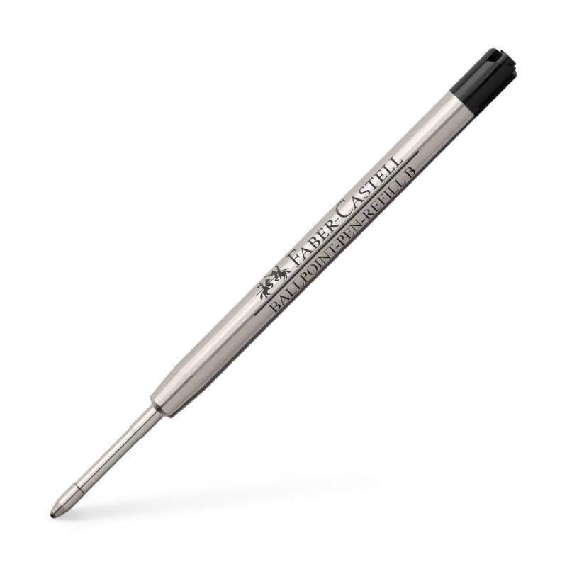 FABER-CASTELL Kugelschreiber - Grossraummine, Sets Einzeln, Strichstärke B (0,7 mm), Farbe schwarz von Faber-Castell