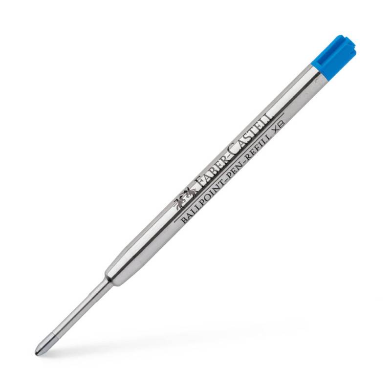 FABER-CASTELL Kugelschreiber - Grossraummine, Sets Einzeln, Strichstärke XB (0,7 mm), Farbe blau von Faber-Castell