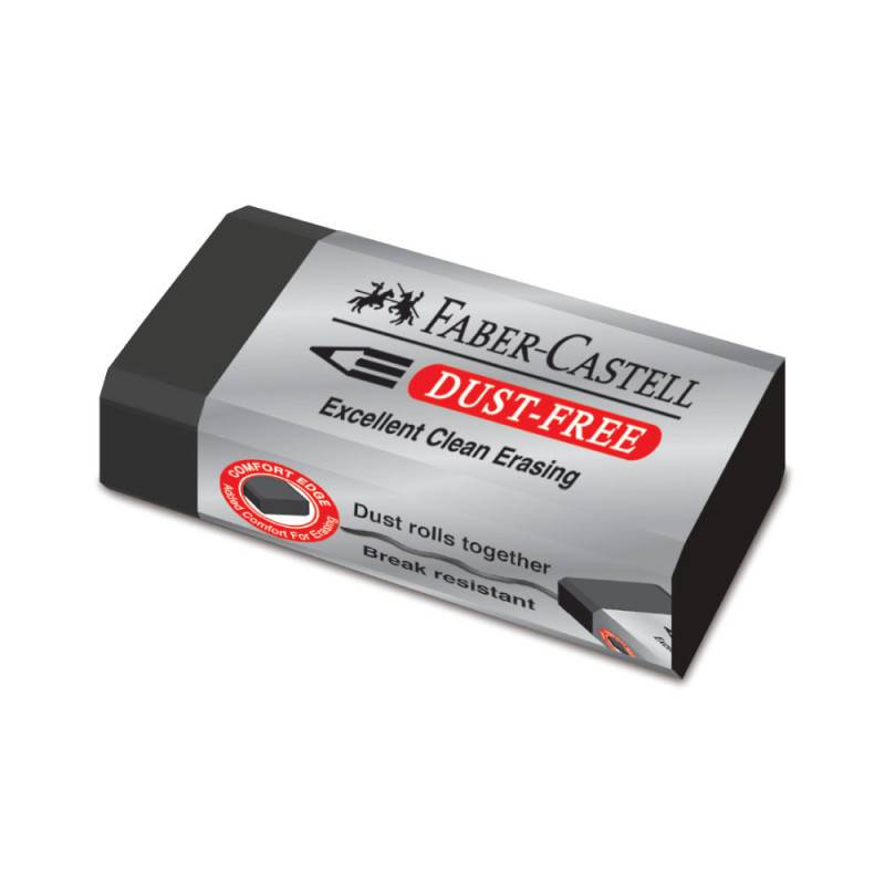 FABER-CASTELL Radierer Dust-free, Sets Einzeln, Farbe schwarz FABER-CASTELL Radierer Dust-free, Sets Einzeln, Farbe schwarz von Faber-Castell