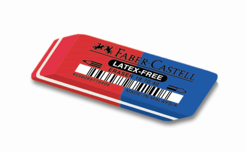 FABER-CASTELL Radierer Latex-free Tinte/Blei 7070-40 von Faber Castell