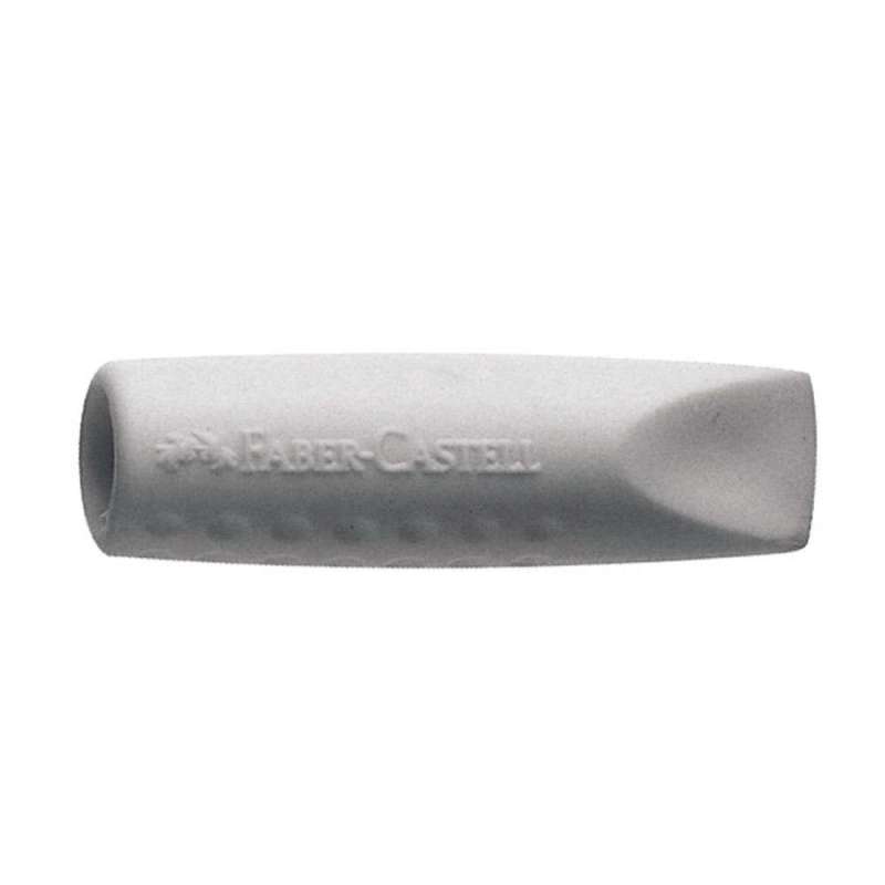 FABER-CASTELL Radiergummi Grip 2001 Eraser Cap 2er Set, Farbe grau FABER-CASTELL Radiergummi Grip 2001 Eraser Cap 2er Set, Farbe grau von Faber-Castell