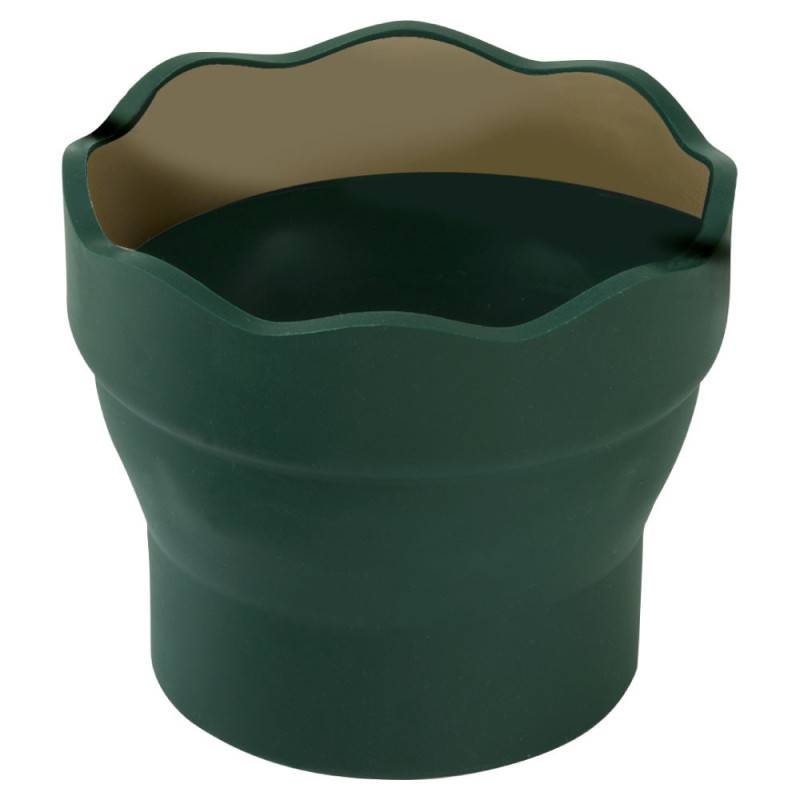 FABER-CASTELL Wasserbecher Clic and Go, Sets Einzeln, Farbe dunkelgrün FABER-CASTELL Wasserbecher Clic and Go, Sets Einzeln, Farbe dunkelgrün von Faber-Castell