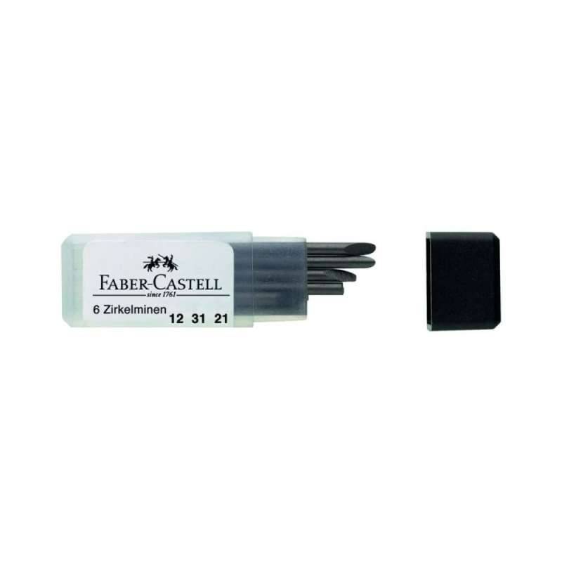 FABER-CASTELL Zirkelminen Ersatzminen, Sets 6er Set von Faber-Castell