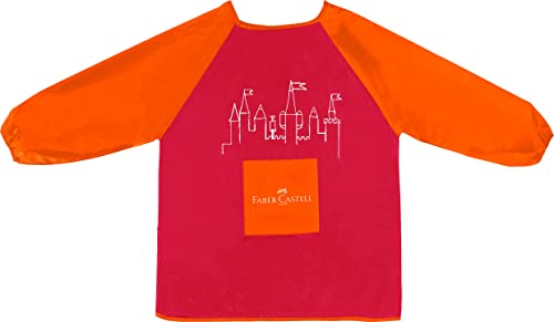 Faber-Castell 201204 - Kinder-Malschürze, rot/orange, Einheitsgröße von Seduction
