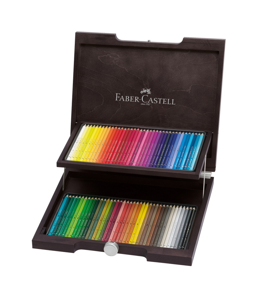 Faber-Castell Aquarellstift Albrecht Dürer® Holzkoffer 72 Stk. von Faber-Castell