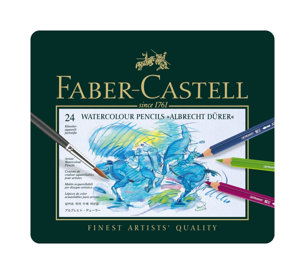 Faber-Castell Aquarellstift Albrecht Dürer Metallbox 24 Stk. von Faber-Castell