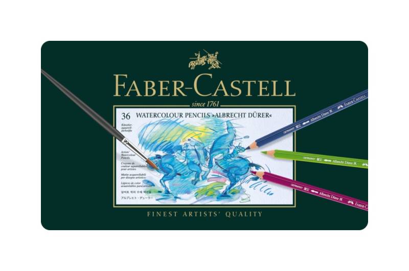 Faber-Castell Aquarellstift Albrecht Dürer Metallbox 36 Stk. von Faber-Castell