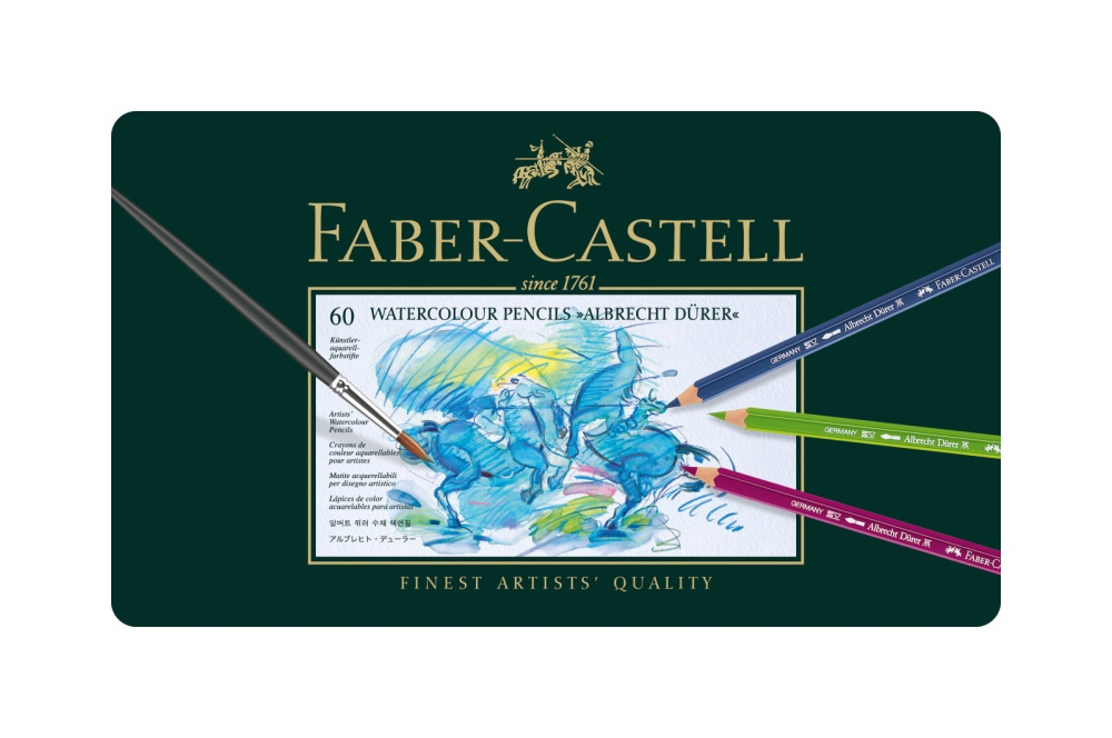 Faber-Castell Aquarellstift Albrecht Dürer Metallbox 60 Stk. von Faber-Castell