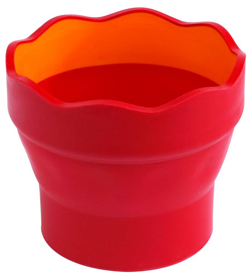 Faber-Castell Becher Für Wasser/Pinsel - Click&Go - Rot - Faber-Castell - One Size - Becher Faber-Castell Becher Für Wasser/Pinsel - Click&Go - Rot - Faber-Castell - One Size - Becher von Faber-Castell