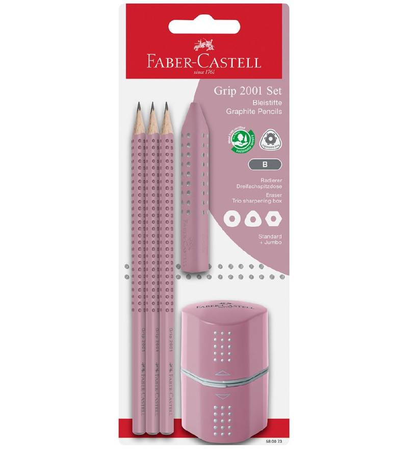 Faber-Castell Bleistiftset - 5 Teile - Rosa - Faber-Castell - One Size - Bleistifte Faber-Castell Bleistiftset - 5 Teile - Rosa - Faber-Castell - One Size - Bleistifte von Faber-Castell
