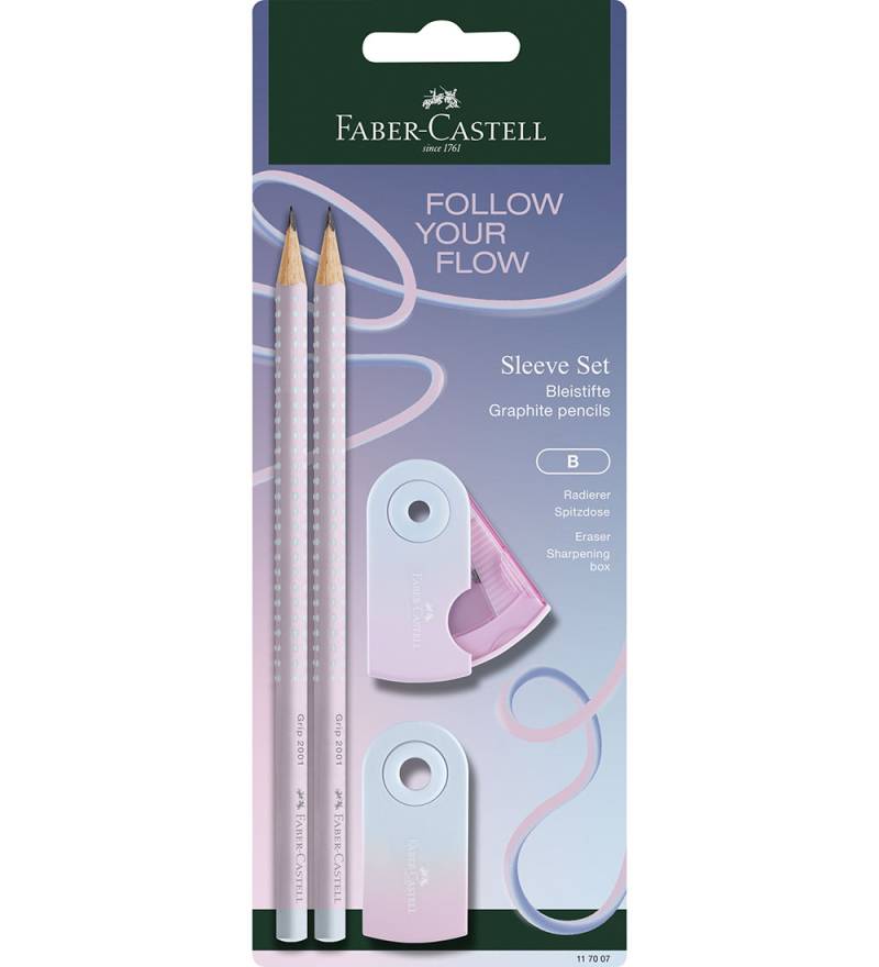 Faber-Castell Bleistiftset - Grip Flow - Blushing Sky - Faber-Castell - One Size - Bleistifte Faber-Castell Bleistiftset - Grip Flow - Blushing Sky - Faber-Castell - One Size - Bleistifte von Faber-Castell