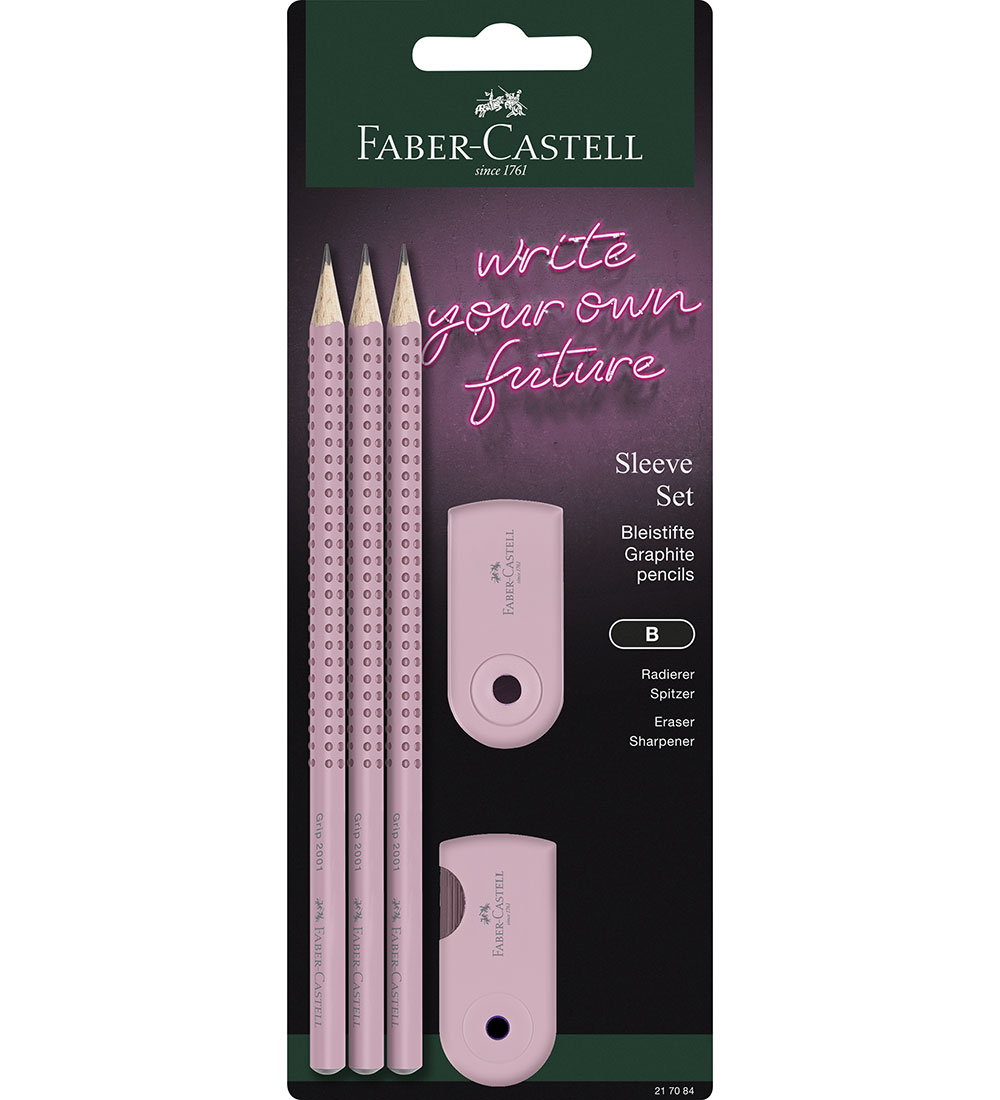 Faber-Castell Bleistiftset - Laptoptasche - 5 Teile - Rosa - Faber-Castell - One Size - Bleistifte Faber-Castell Bleistiftset - Laptoptasche - 5 Teile - Rosa - Faber-Castell - One Size - Bleistifte von Faber-Castell