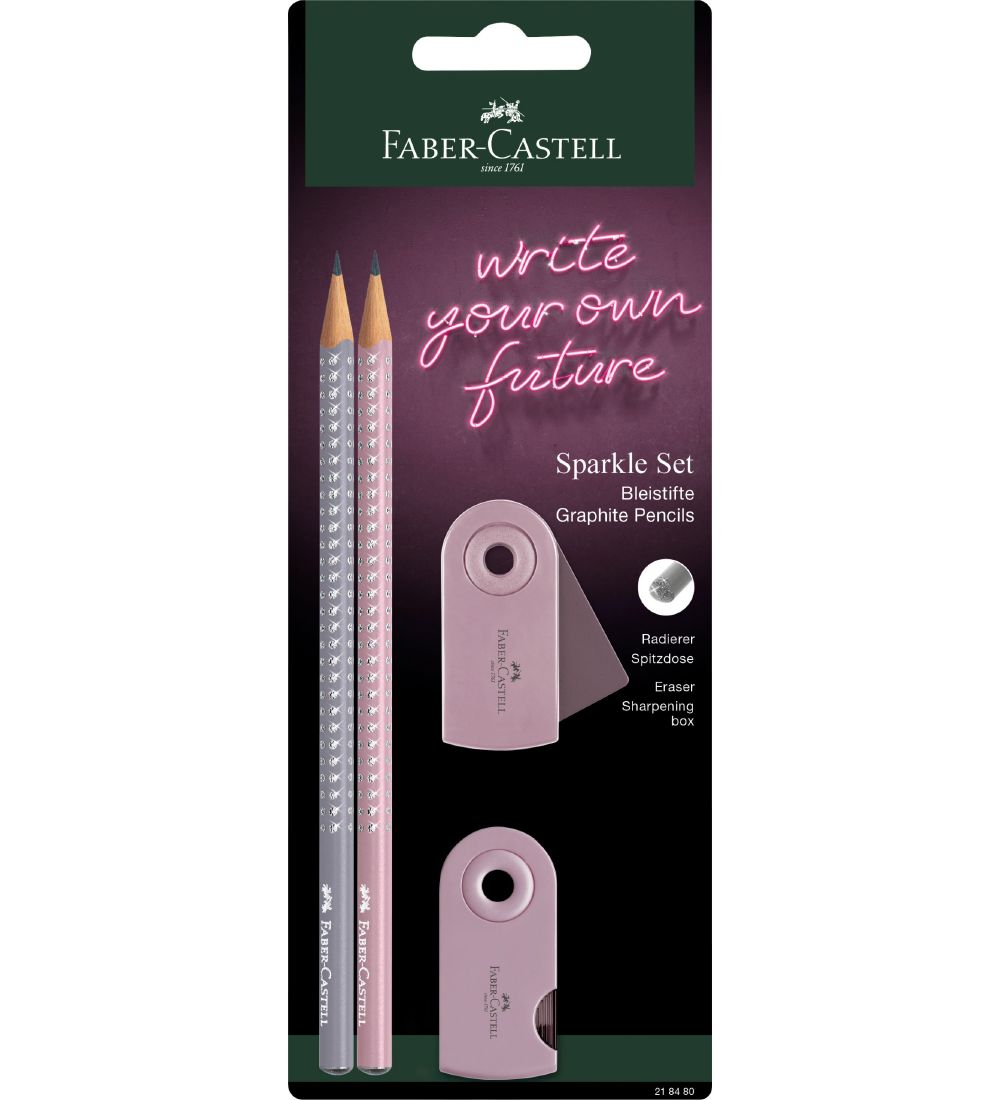 Faber-Castell Bleistiftset - Sparkle - 4 Teile - Faber-Castell - One Size - Bleistifte Faber-Castell Bleistiftset - Sparkle - 4 Teile - Faber-Castell - One Size - Bleistifte von Faber-Castell