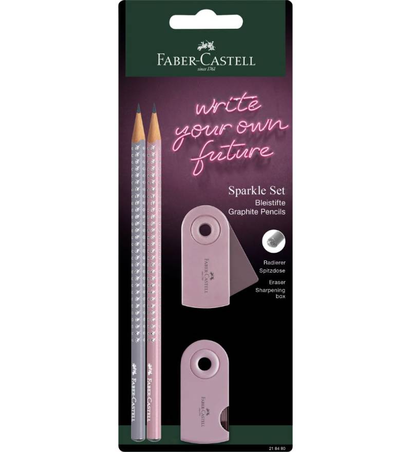 Faber-Castell Bleistiftset - Sparkle - 4 Teile - Faber-Castell - One Size - Bleistifte Faber-Castell Bleistiftset - Sparkle - 4 Teile - Faber-Castell - One Size - Bleistifte von Faber-Castell