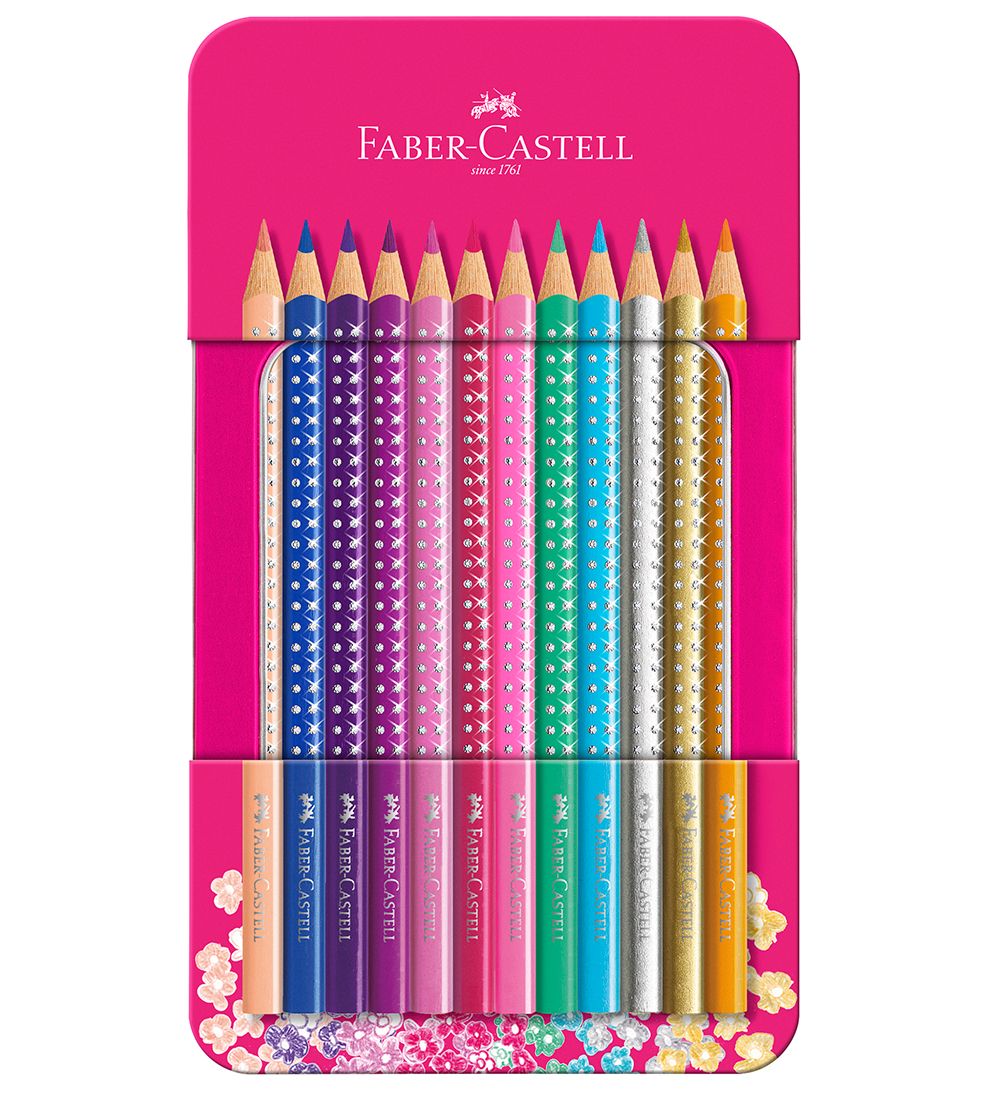 Faber-Castell Buntstifte - Grip - 12 st. - Sparkle - Faber-Castell - One Size - Buntstiftsets Faber-Castell Buntstifte - Grip - 12 st. - Sparkle - Faber-Castell - One Size - Buntstiftsets von Faber-Castell