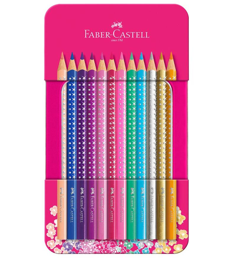 Faber-Castell Buntstifte - Grip - 12 st. - Sparkle - Faber-Castell - One Size - Buntstiftsets Faber-Castell Buntstifte - Grip - 12 st. - Sparkle - Faber-Castell - One Size - Buntstiftsets von Faber-Castell