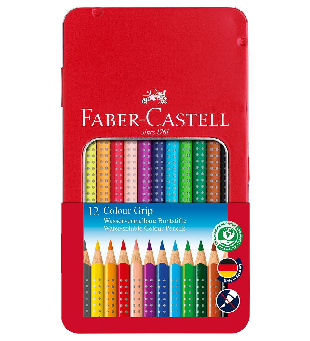 Faber-Castell Buntstifte - Grip - Aquarell - 12 st. - Multi - Faber-Castell - One Size - Buntstiftsets Faber-Castell Buntstifte - Grip - Aquarell - 12 st. - Multi - Faber-Castell - One Size - Buntstiftsets von Faber-Castell