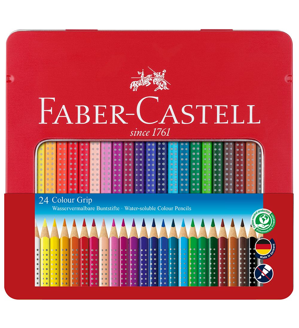 Faber-Castell Buntstifte - Grip - Aquarell - 24 st. - Multi - Faber-Castell - One Size - Buntstiftsets Faber-Castell Buntstifte - Grip - Aquarell - 24 st. - Multi - Faber-Castell - One Size - Buntstiftsets von Faber-Castell