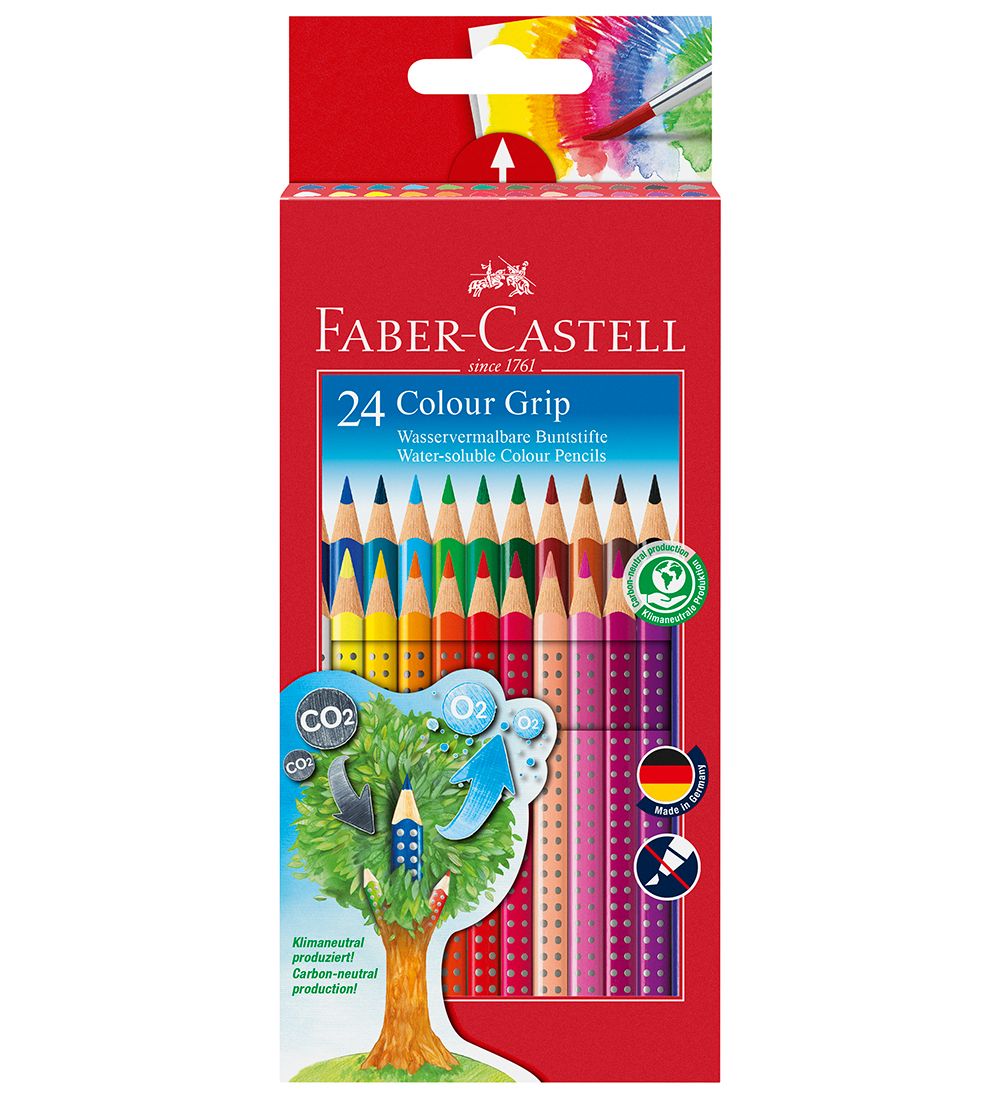 Faber-Castell Buntstifte - Grip - Aquarell - 24 st. - Multi - Faber-Castell - One Size - Buntstiftsets Faber-Castell Buntstifte - Grip - Aquarell - 24 st. - Multi - Faber-Castell - One Size - Buntstiftsets von Faber-Castell