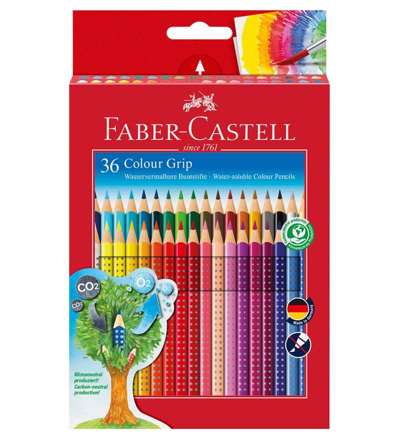 Faber-Castell Buntstifte - Grip - Aquarell - 36 st. - Mehrfarbig - Faber-Castell - One Size - Buntstiftsets Faber-Castell Buntstifte - Grip - Aquarell - 36 st. - Mehrfarbig - Faber-Castell - One Size - Buntstiftsets von Faber-Castell