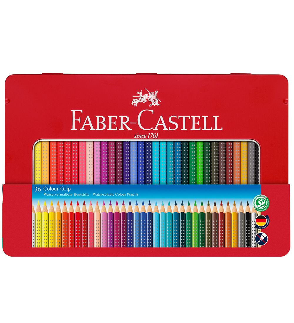 Faber-Castell Buntstifte - Grip - Aquarell - 36 st. - Multi - Faber-Castell - One Size - Buntstiftsets Faber-Castell Buntstifte - Grip - Aquarell - 36 st. - Multi - Faber-Castell - One Size - Buntstiftsets von Faber-Castell