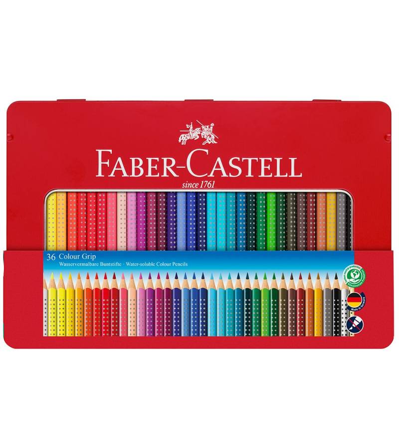 Faber-Castell Buntstifte - Grip - Aquarell - 36 st. - Multi - Faber-Castell - One Size - Buntstiftsets Faber-Castell Buntstifte - Grip - Aquarell - 36 st. - Multi - Faber-Castell - One Size - Buntstiftsets von Faber-Castell