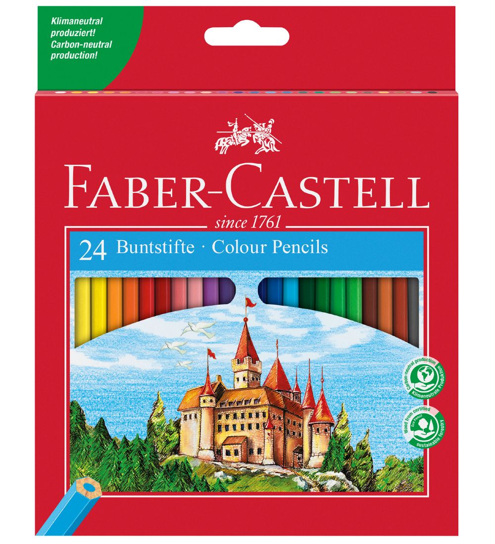 Faber-Castell Buntstifte - Schloss - 24 st. - Mehrfarbig - Faber-Castell - One Size - Buntstiftsets Faber-Castell Buntstifte - Schloss - 24 st. - Mehrfarbig - Faber-Castell - One Size - Buntstiftsets von Faber-Castell